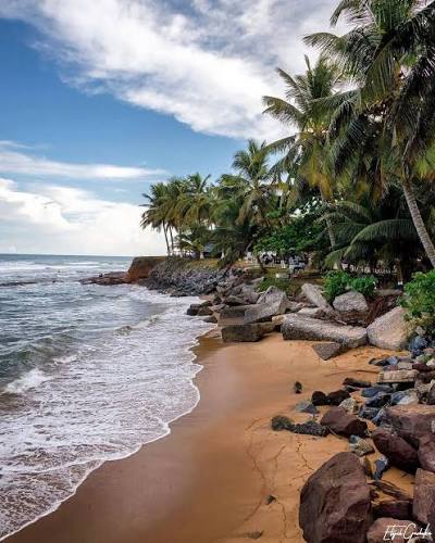 Coastal lifestyle in Takoradi, Ghana